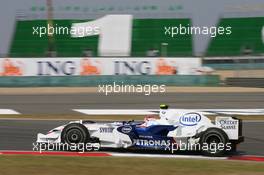 18.10.2008 Shanghai, China,  Robert Kubica (POL), BMW Sauber F1 Team, F1.08 - Formula 1 World Championship, Rd 17, Chinese Grand Prix, Saturday Practice