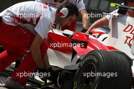 18.10.2008 Shanghai, China,  Timo Glock (GER), Toyota F1 Team - Formula 1 World Championship, Rd 17, Chinese Grand Prix, Saturday Practice