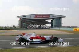 18.10.2008 Shanghai, China,  Timo Glock (GER), Toyota F1 Team, TF108 - Formula 1 World Championship, Rd 17, Chinese Grand Prix, Saturday Practice