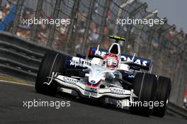18.10.2008 Shanghai, China,  Robert Kubica (POL), BMW Sauber F1 Team, F1.08 - Formula 1 World Championship, Rd 17, Chinese Grand Prix, Saturday Qualifying