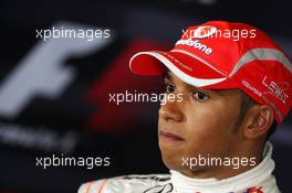 18.10.2008 Shanghai, China,  Lewis Hamilton (GBR), McLaren Mercedes - Formula 1 World Championship, Rd 17, Chinese Grand Prix, Saturday Press Conference