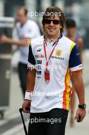 19.10.2008 Shanghai, China,  Fernando Alonso (ESP), Renault F1 Team - Formula 1 World Championship, Rd 17, Chinese Grand Prix, Sunday