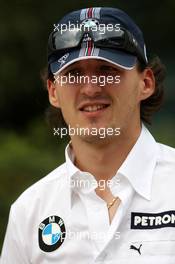 16.10.2008 Shanghai, China,  Robert Kubica (POL),  BMW Sauber F1 Team - Formula 1 World Championship, Rd 17, Chinese Grand Prix, Thursday