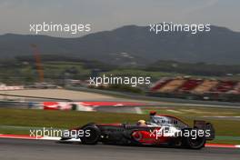 25.04.2008 Barcelona, Spain,  Lewis Hamilton (GBR), McLaren Mercedes, MP4-23 - Formula 1 World Championship, Rd 4, Spanish Grand Prix, Friday Practice