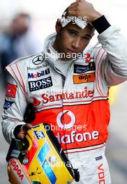 25.04.2008 Barcelona, Spain,  Lewis Hamilton (GBR), McLaren Mercedes - Formula 1 World Championship, Rd 4, Spanish Grand Prix, Friday Practice