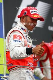 27.04.2008 Barcelona, Spain,  Lewis Hamilton (GBR), McLaren Mercedes - Formula 1 World Championship, Rd 4, Spanish Grand Prix, Sunday Podium