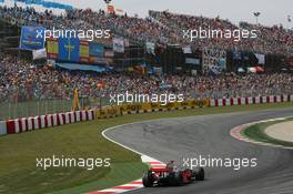 27.04.2008 Barcelona, Spain,  Lewis Hamilton (GBR), McLaren Mercedes, MP4-23 - Formula 1 World Championship, Rd 4, Spanish Grand Prix, Sunday Race