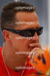 26.04.2008 Barcelona, Spain,  Michael Schumacher (GER), Test Driver, Scuderia Ferrari - Formula 1 World Championship, Rd 4, Spanish Grand Prix, Saturday