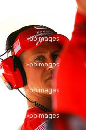 26.04.2008 Barcelona, Spain,  Michael Schumacher (GER), Test Driver, Scuderia Ferrari - Formula 1 World Championship, Rd 4, Spanish Grand Prix, Saturday Qualifying