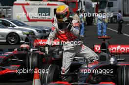 26.04.2008 Barcelona, Spain,  Lewis Hamilton (GBR), McLaren Mercedes - Formula 1 World Championship, Rd 4, Spanish Grand Prix, Saturday Qualifying