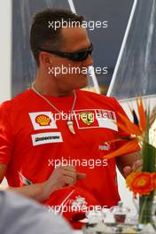 26.04.2008 Barcelona, Spain,  Michael Schumacher (GER), Test Driver, Scuderia Ferrari (7 Times F1 World Champion) - Formula 1 World Championship, Rd 4, Spanish Grand Prix, Saturday