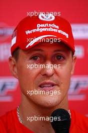 26.04.2008 Barcelona, Spain,  Michael Schumacher (GER), Test Driver, Scuderia Ferrari - Formula 1 World Championship, Rd 4, Spanish Grand Prix, Saturday