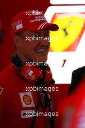 26.04.2008 Barcelona, Spain,  Michael Schumacher (GER), Test Driver, Scuderia Ferrari - Formula 1 World Championship, Rd 4, Spanish Grand Prix, Saturday Qualifying