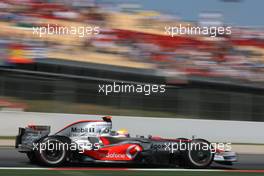 26.04.2008 Barcelona, Spain,  Lewis Hamilton (GBR), McLaren Mercedes - Formula 1 World Championship, Rd 4, Spanish Grand Prix, Saturday Practice