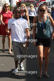 27.04.2008 Barcelona, Spain,  Nicholas Hamilton (GBR), Brother of Lewis Hamilton, McLaren Mercedes  - Formula 1 World Championship, Rd 4, Spanish Grand Prix, Sunday