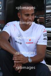 24.04.2008 Barcelona, Spain,  Lewis Hamilton (GBR), McLaren Mercedes - Formula 1 World Championship, Rd 4, Spanish Grand Prix, Thursday