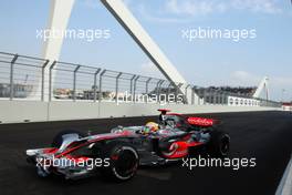 22.08.2008 Valencia, Spain,  Lewis Hamilton (GBR), McLaren Mercedes, MP4-23 - Formula 1 World Championship, Rd 12, European Grand Prix, Friday Practice