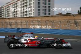 22.08.2008 Valencia, Spain,  Lewis Hamilton (GBR), McLaren Mercedes, MP4-23 - Formula 1 World Championship, Rd 12, European Grand Prix, Friday Practice