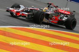 22.08.2008 Valencia, Spain,  Lewis Hamilton (GBR), McLaren Mercedes, MP4-23 - Formula 1 World Championship, Rd 12, European Grand Prix, Friday Practice