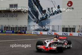 23.08.2008 Valencia, Spain,  Lewis Hamilton (GBR), McLaren Mercedes, MP4-23 - Formula 1 World Championship, Rd 12, European Grand Prix, Saturday Practice