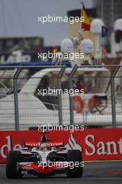 23.08.2008 Valencia, Spain,  Lewis Hamilton (GBR), McLaren Mercedes, MP4-23 - Formula 1 World Championship, Rd 12, European Grand Prix, Saturday Practice