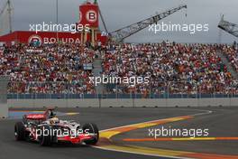 23.08.2008 Valencia, Spain,  Lewis Hamilton (GBR), McLaren Mercedes, MP4-23 - Formula 1 World Championship, Rd 12, European Grand Prix, Saturday Qualifying