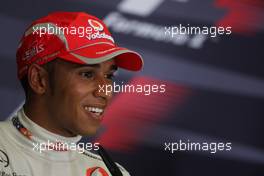 24.08.2008 Valencia, Spain,  Lewis Hamilton (GBR), McLaren Mercedes - Formula 1 World Championship, Rd 12, European Grand Prix, Sunday Press Conference