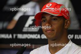 21.08.2008 Valencia, Spain,  Lewis Hamilton (GBR), McLaren Mercedes - Formula 1 World Championship, Rd 12, European Grand Prix, Thursday