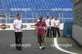 21.08.2008 Valencia, Spain,  Lewis Hamilton (GBR), McLaren Mercedes - Formula 1 World Championship, Rd 12, European Grand Prix, Thursday