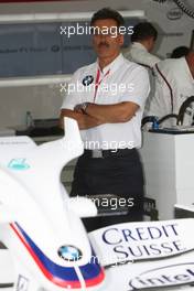 20.06.2008 Magny Cours, France,  Dr. Mario Theissen (GER), BMW Sauber F1 Team, BMW Motorsport Director - Formula 1 World Championship, Rd 8, French Grand Prix, Friday