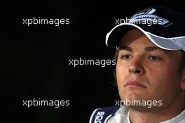 20.06.2008 Magny Cours, France,  Nico Rosberg (GER), WilliamsF1 Team - Formula 1 World Championship, Rd 8, French Grand Prix, Friday Press Conference