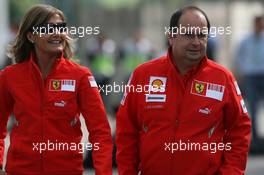 20.06.2008 Magny Cours, France,  Luca Colajanni (ITA) Ferrari Press Officer - Formula 1 World Championship, Rd 8, French Grand Prix, Friday