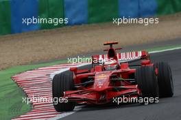 20.06.2008 Magny Cours, France,  Kimi Raikkonen (FIN), Räikkönen, Scuderia Ferrari, F2008 - Formula 1 World Championship, Rd 8, French Grand Prix, Friday Practice