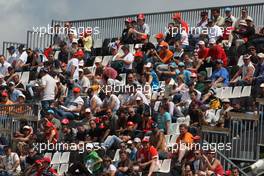 20.06.2008 Magny Cours, France,  Fans in the granstand - Formula 1 World Championship, Rd 8, French Grand Prix, Friday Practice