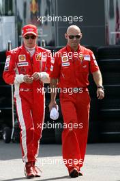 20.06.2008 Magny Cours, France,  Kimi Raikkonen (FIN), Räikkönen, Scuderia Ferrari  - Formula 1 World Championship, Rd 8, French Grand Prix, Friday