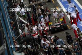 20.06.2008 Magny Cours, France,  Jarno Trulli (ITA), Toyota Racing, TF108 - Formula 1 World Championship, Rd 8, French Grand Prix, Friday Practice
