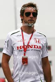 20.06.2008 Magny Cours, France,  Jenson Button (GBR), Honda Racing F1 Team  - Formula 1 World Championship, Rd 8, French Grand Prix, Friday
