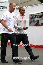 20.06.2008 Magny Cours, France,  Lewis Hamilton (GBR), McLaren Mercedes  - Formula 1 World Championship, Rd 8, French Grand Prix, Friday