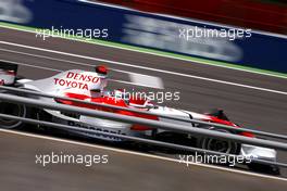 20.06.2008 Magny Cours, France,  Jarno Trulli (ITA), Toyota F1 Team  - Formula 1 World Championship, Rd 8, French Grand Prix, Friday Practice