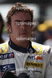 20.06.2008 Magny Cours, France,  Fernando Alonso (ESP), Renault F1 Team - Formula 1 World Championship, Rd 8, French Grand Prix, Friday Practice