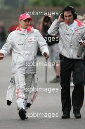 20.06.2008 Magny Cours, France,  Heikki Kovalainen (FIN), McLaren Mercedes - Formula 1 World Championship, Rd 8, French Grand Prix, Friday Practice