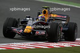 20.06.2008 Magny Cours, France,  Mark Webber (AUS), Red Bull Racing, RB4 - Formula 1 World Championship, Rd 8, French Grand Prix, Friday Practice