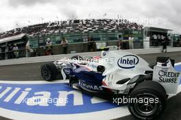20.06.2008 Magny Cours, France,  Robert Kubica (POL),  BMW Sauber F1 Team - Formula 1 World Championship, Rd 8, French Grand Prix, Friday Practice