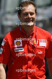 20.06.2008 Magny Cours, France,  Aldo Costa (ITA), Scuderia Ferrari, Chief Designer - Formula 1 World Championship, Rd 8, French Grand Prix, Friday