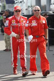 20.06.2008 Magny Cours, France,  Kimi Raikkonen (FIN), Räikkönen, Scuderia Ferrari - Formula 1 World Championship, Rd 8, French Grand Prix, Friday