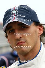 22.06.2008 Magny Cours, France,  Robert Kubica (POL), BMW Sauber F1 Team  - Formula 1 World Championship, Rd 8, French Grand Prix, Sunday Pre-Race Grid