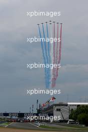 22.06.2008 Magny Cours, France,  French Air Force - Formula 1 World Championship, Rd 8, French Grand Prix, Sunday Pre-Race Grid