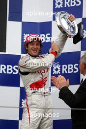 22.06.2008 Magny Cours, France,  Jarno Trulli (ITA), Toyota Racing finishes third - Formula 1 World Championship, Rd 8, French Grand Prix, Sunday Podium