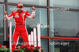 22.06.2008 Magny Cours, France,  Felipe Massa (BRA), Scuderia Ferrari - Formula 1 World Championship, Rd 8, French Grand Prix, Sunday Podium
