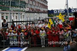 22.06.2008 Magny Cours, France,  Scuderia Ferrari - Formula 1 World Championship, Rd 8, French Grand Prix, Sunday Podium